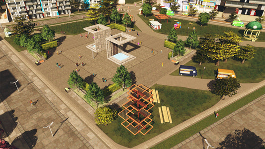 Cities: Skylines - Plazas &amp; Promenades (DLC) (Steam)