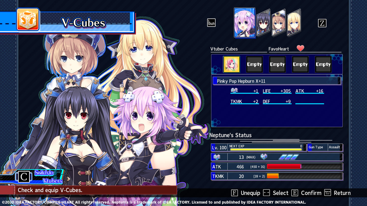 Neptunia Virtual Stars - Pinky Pop Hepburn Pack (DLC)
