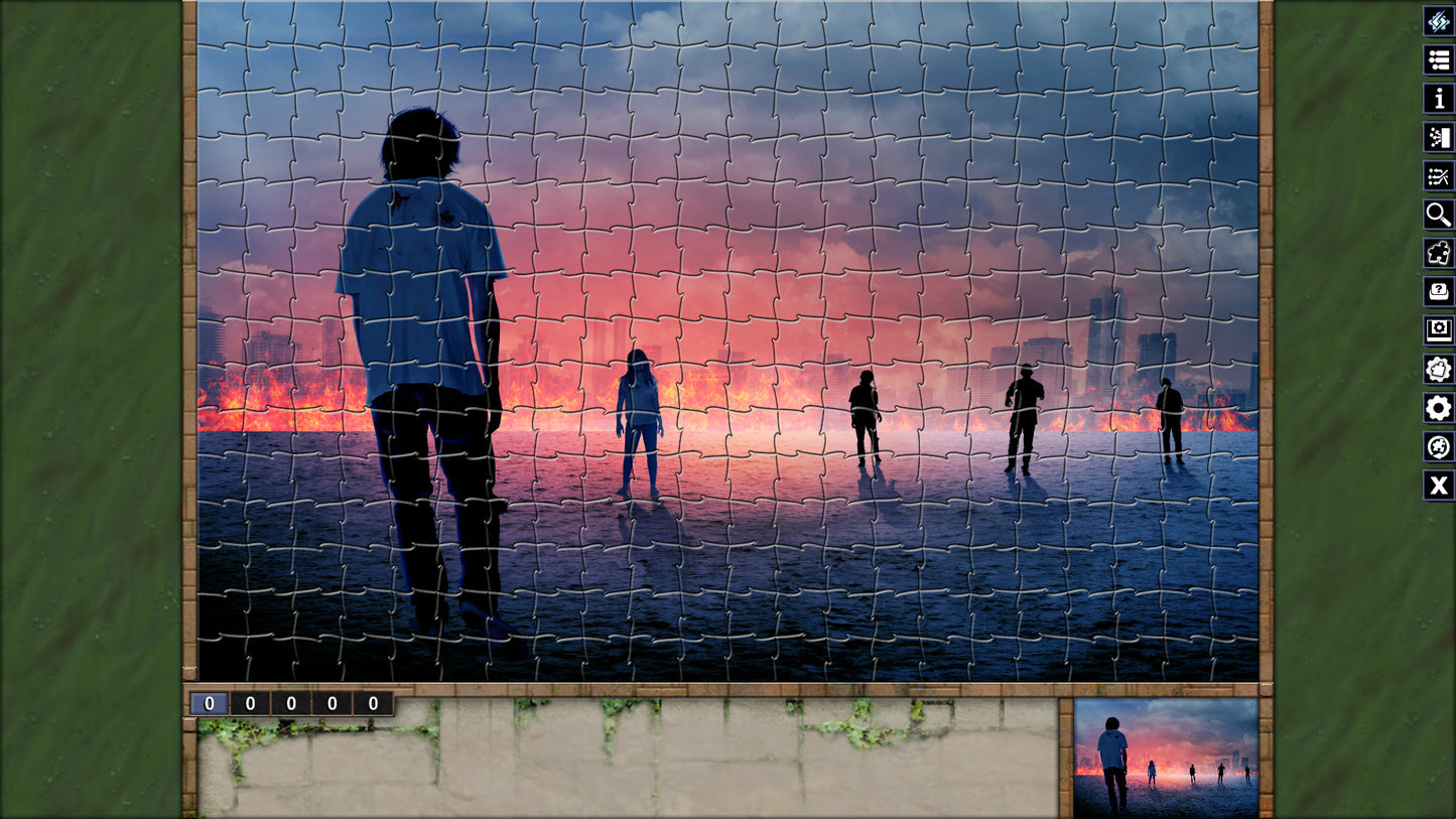 Pixel Puzzles Illustrations &amp; Anime - Jigsaw Pack: Zombies