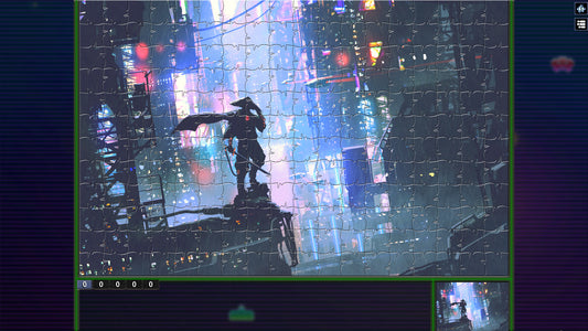 Pixel Puzzles Illustrations &amp; Anime - Jigsaw Pack: Cyberpunk