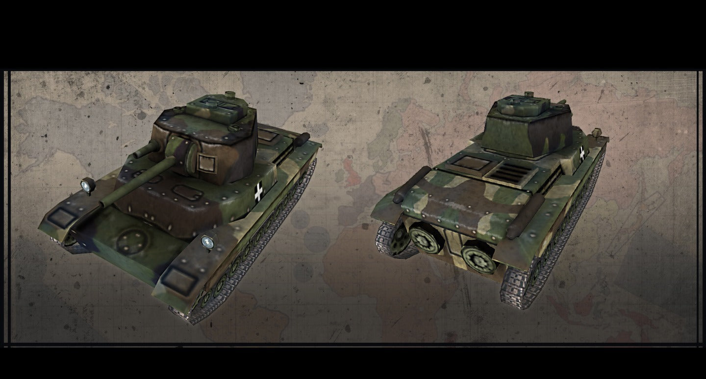 Hearts of Iron III: Axis Minors Vehicle Pack