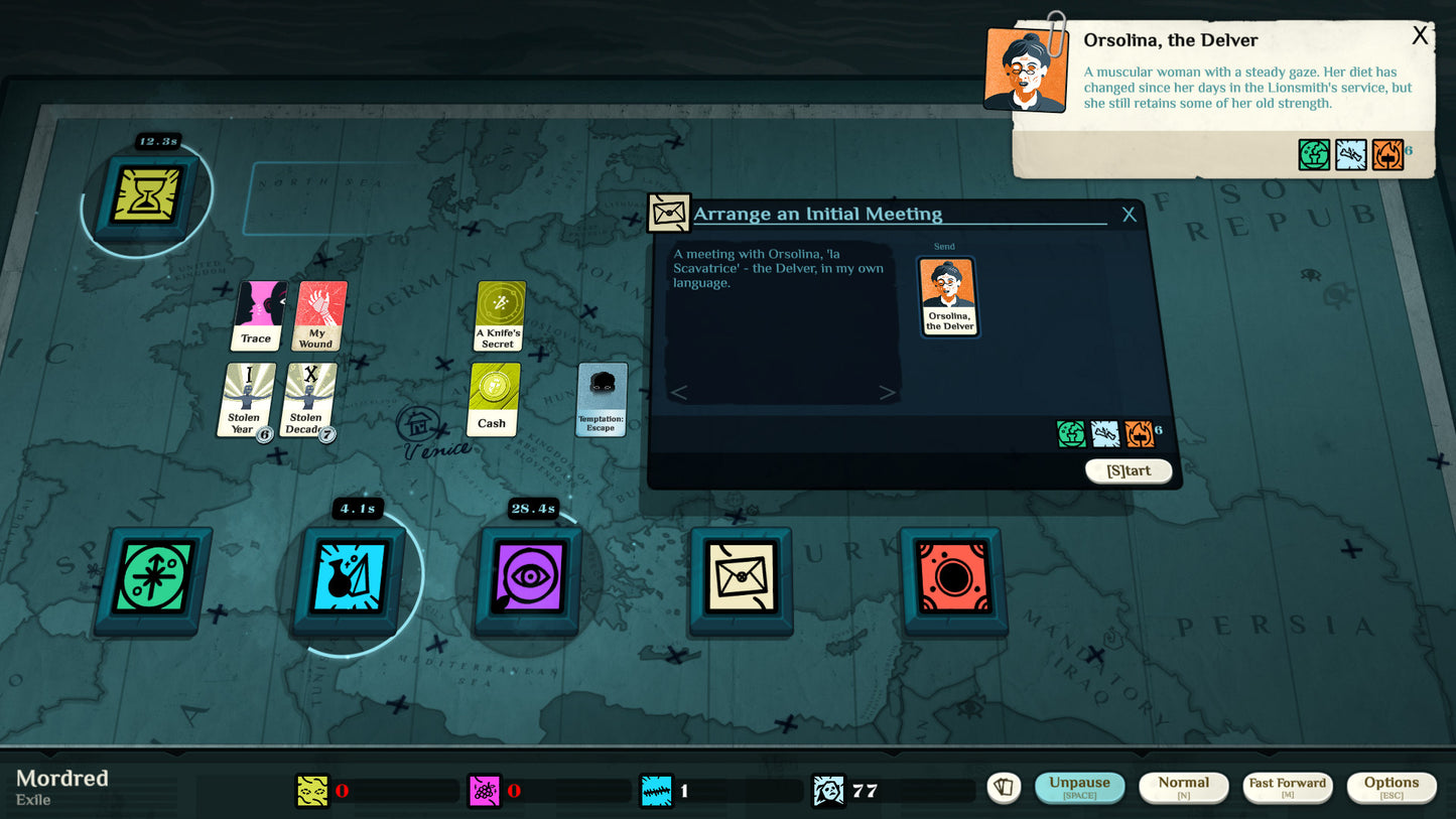 Cultist Simulator: The Exile (Steam)