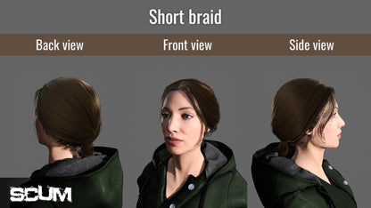 SCUM Female Hair Pack DLC