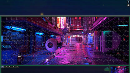 Pixel Puzzles Illustrations &amp; Anime - Jigsaw Pack: Cyberpunk