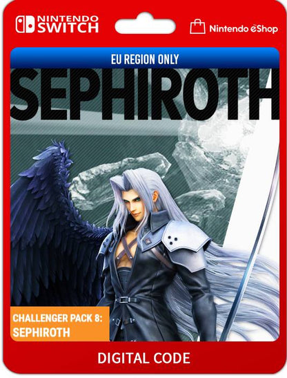 Super Smash Bros. Ultimate - Challenger Pack 8: Sephiroth from Final Fantasy VII (DLC) (Switch)
