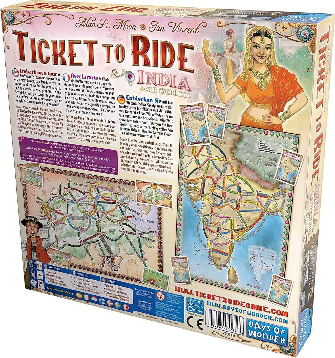 Ticket to Ride - India (DLC)