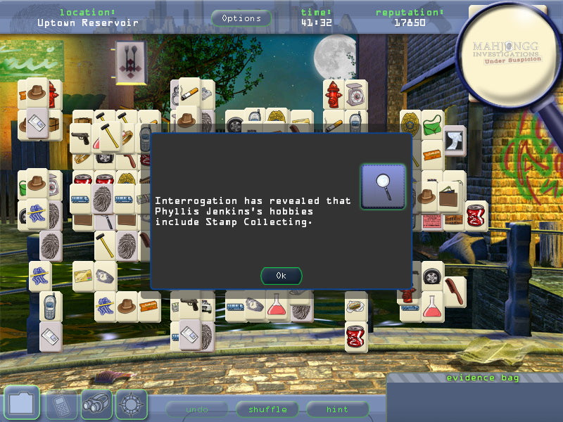 Mahjongg Investigations: Under Suspicion